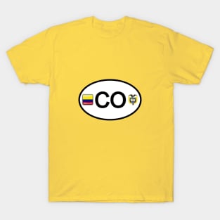 Colombia car country code T-Shirt